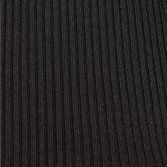 🖤 Timeless Elegance | Old Navy Black Ribbed Halter‎ Midi Dress (M) ✨ - Picture 6 of 7